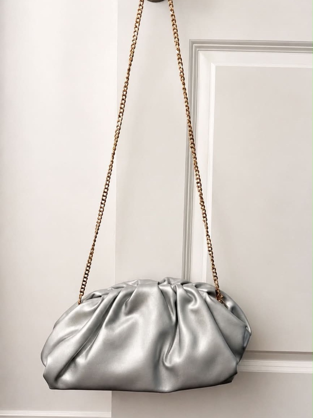 Poppy & Peonies Silver metallic After Party